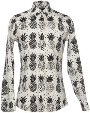 Dolce & Gabbana Ivory Shirt Cotton - White