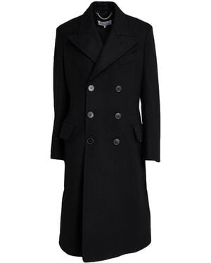 Maison Margiela Coat Virgin Wool - Black