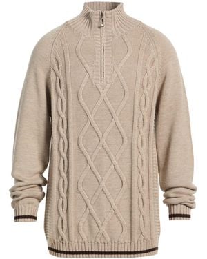 Alpha Studio Rollkragenpullover - Natur