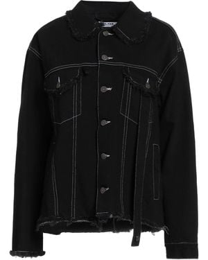 Julfer Manteau en jean - Noir