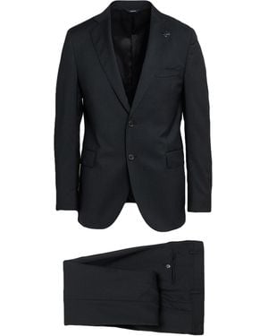 Tombolini Suit Polyester, Wool, Viscose - Blue