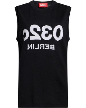 032c Sweater Merino Wool - Black