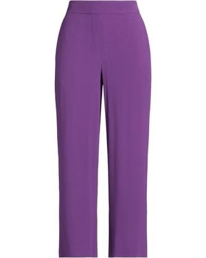 Slowear Trousers Acetate, Silk - Purple