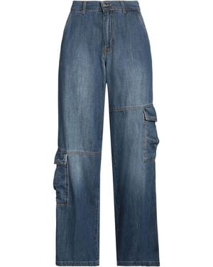 Kaos Jeans Cotton - Blue