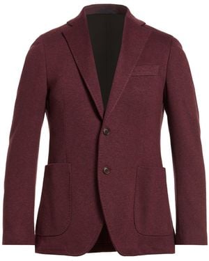 Tombolini Blazer Virgin Wool, Cotton - Purple
