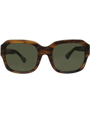 Linda Farrow Sonnenbrille - Grün