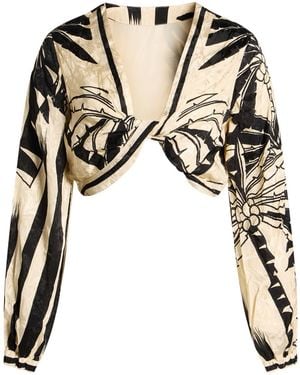 Johanna Ortiz Top Viscose - Black