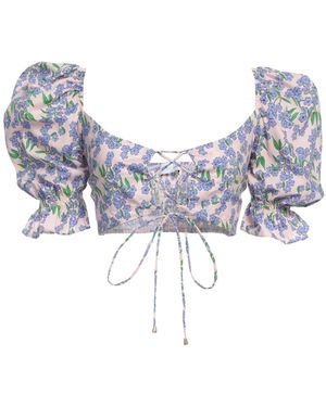 WEILI ZHENG Top - Blue