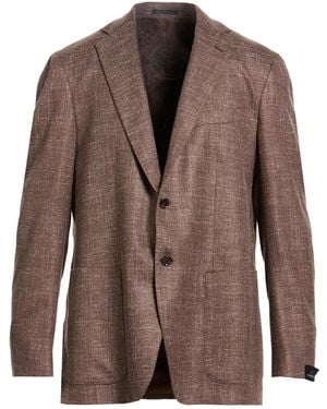 SCABAL® Blazer Virgin Wool, Silk, Linen - Brown