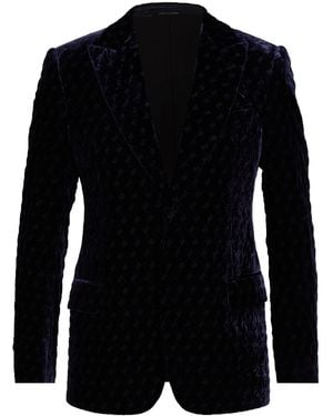 Emporio Armani Blazer Viscose, Polyamide - Black