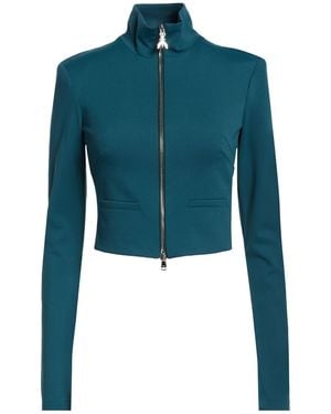 Patrizia Pepe Jacket Viscose, Polyamide, Elastane - Blue