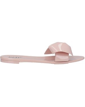 Red(V) Sandals - Pink