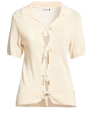 Please Cardigan Cotton, Acrylic - Natural