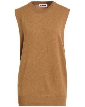 Jil Sander Camel Sweater Cashmere - Brown