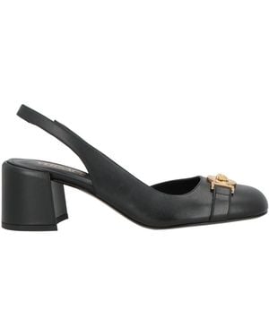 Versace Court Shoes - Black