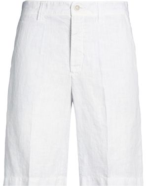 120% Lino Light Shorts & Bermuda Shorts Linen - Blue