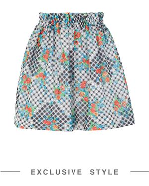 CATERINA GATTA x YOOX Minirock - Blau