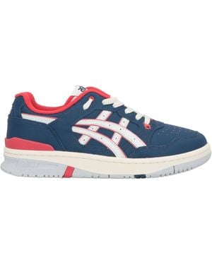 Comme des Garçons SHIRT X Asics Trainers Leather, Textile Fibres - Blue