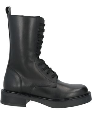 Ovyè Botines de caña alta - Negro