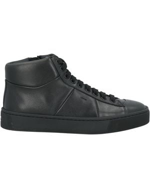 Santoni Trainers - Black