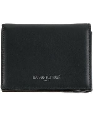 Maison Kitsuné Brieftasche - Schwarz