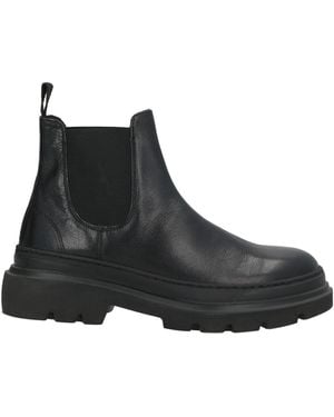 RICCARDO P Ankle Boots Leather - Black