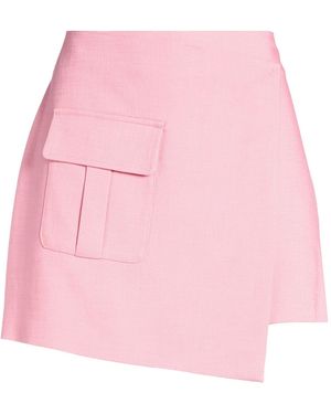 MSGM Shorts & Bermuda Shorts Viscose, Polyester, Elastane - Pink