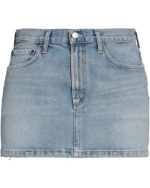 Agolde Denim Skirt - Blue