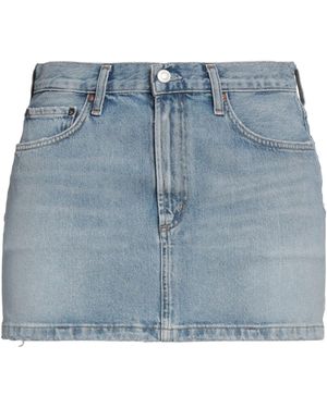 Agolde Denim Skirt - Blue