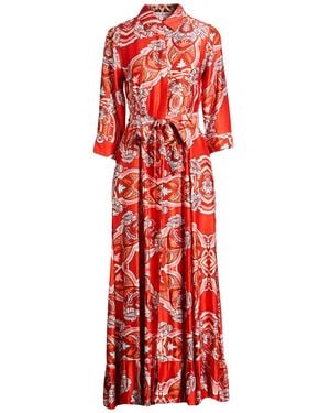 CONNOR & BLAKE Maxi Dress Viscose - Red