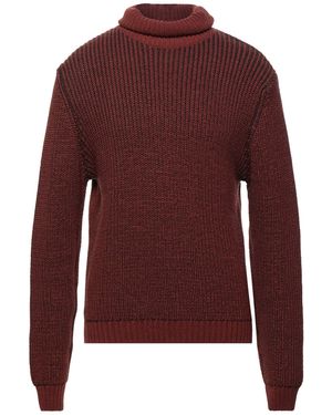 Gazzarrini Brick Turtleneck Acrylic, Wool - Red
