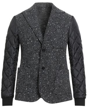 Daniele Alessandrini Jacket Polyester, Wool - Black