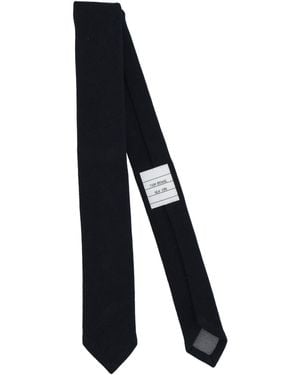 Thom Browne Midnight Ties & Bow Ties Cotton, Polyamide, Elastane - Black