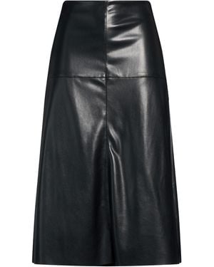 ALEX INGH Midi Skirt Polyester, Polyurethane - Black