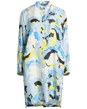 Maliparmi Mini Dress Silk - Blue
