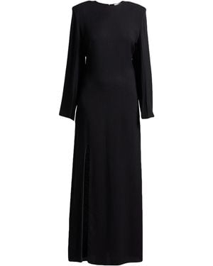 Gauchère Maxi Dress Viscose, Elastane - Black