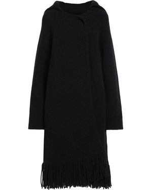 Maliparmi Coat Wool, Polyamide, Acrylic, Alpaca Wool, Elastic Fibres - Black