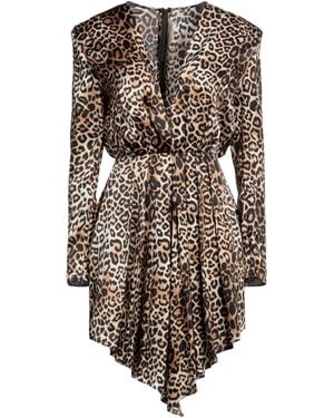 Alexandre Vauthier Mini Dress - Brown