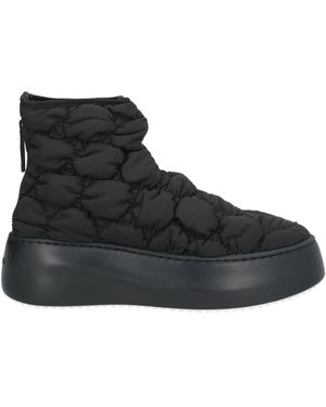 Vic Matié Ankle Boots Textile Fibres - Black