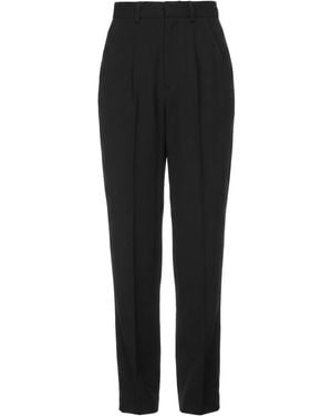 Petar Petrov Pants Virgin Wool, Elastane, Cupro, Cotton - Black