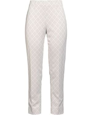 Peserico Pants Cotton, Polyester, Elastane - White
