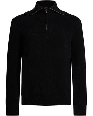 Barena Jumper Alpaca Wool, Polyamide, Wool, Elastane - Black