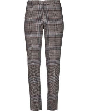 Etro Sand Pants Cotton, Wool - Gray