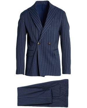 MALIA COUTURE Suit Polyester, Viscose, Elastane - Blue