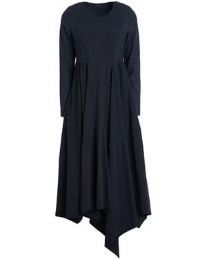 High Maxi-Kleid - Blau