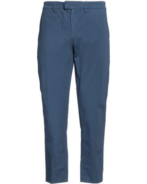 Dondup Trousers Cotton, Elastane - Blue