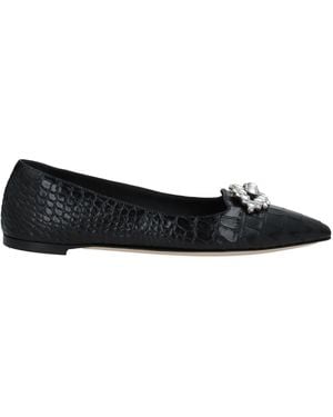 Giuseppe Zanotti Ballet Flats Soft Leather - Black