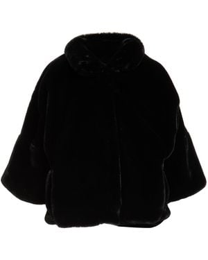 PIA B. CONCEPT Shearling & Teddy - Black