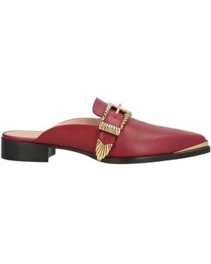 Alberta Ferretti Mules & Clogs - Red