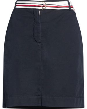 Tommy Hilfiger Mini Skirt Cotton, Lyocell, Elastane - Blue